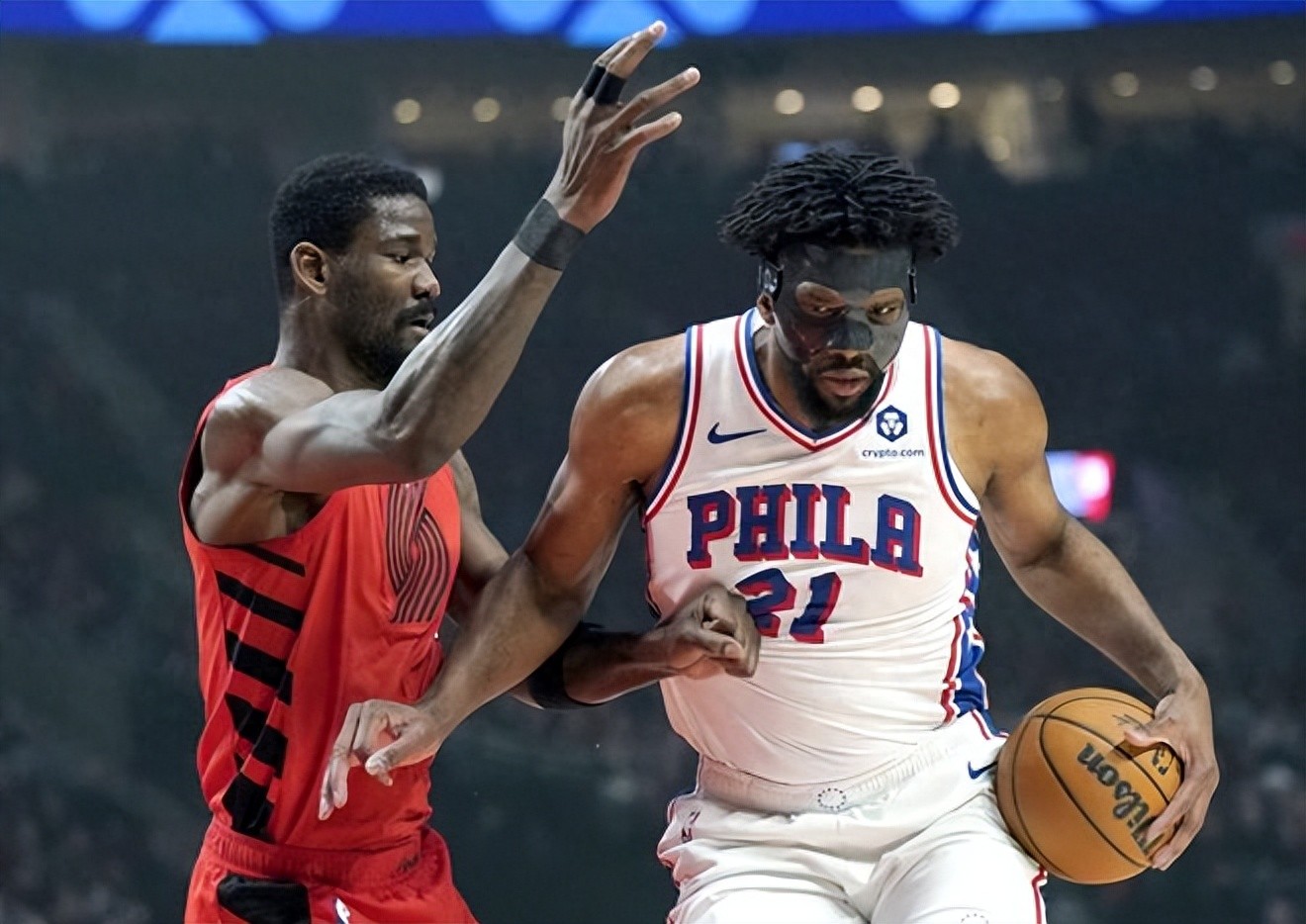 76人遭遇连败，恩比德空砍45分
